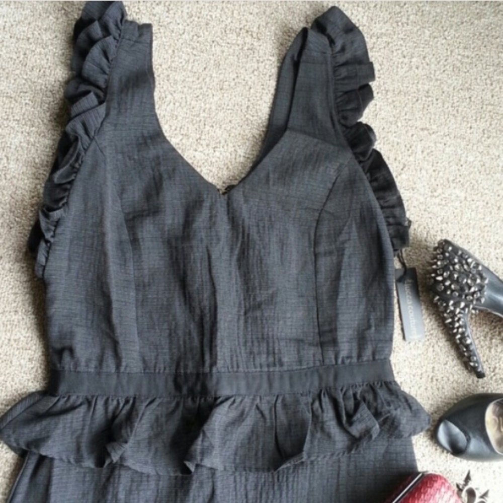 Lucca Couture Black Mini Dress